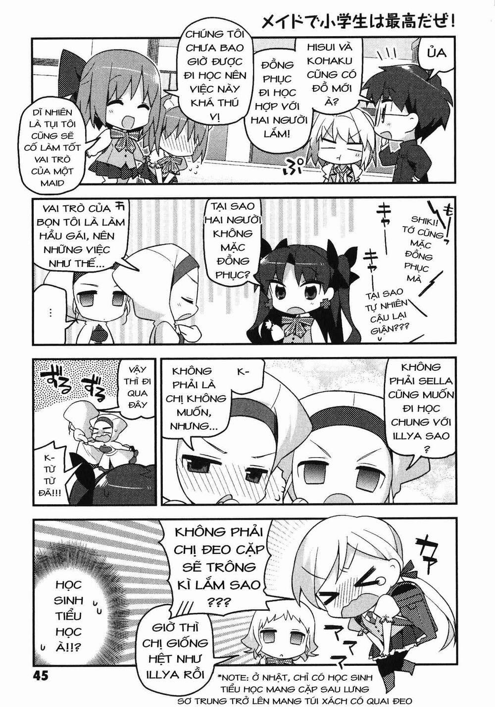 Type-Moon Gakuen – Chibi Chuki! 3 trang 5