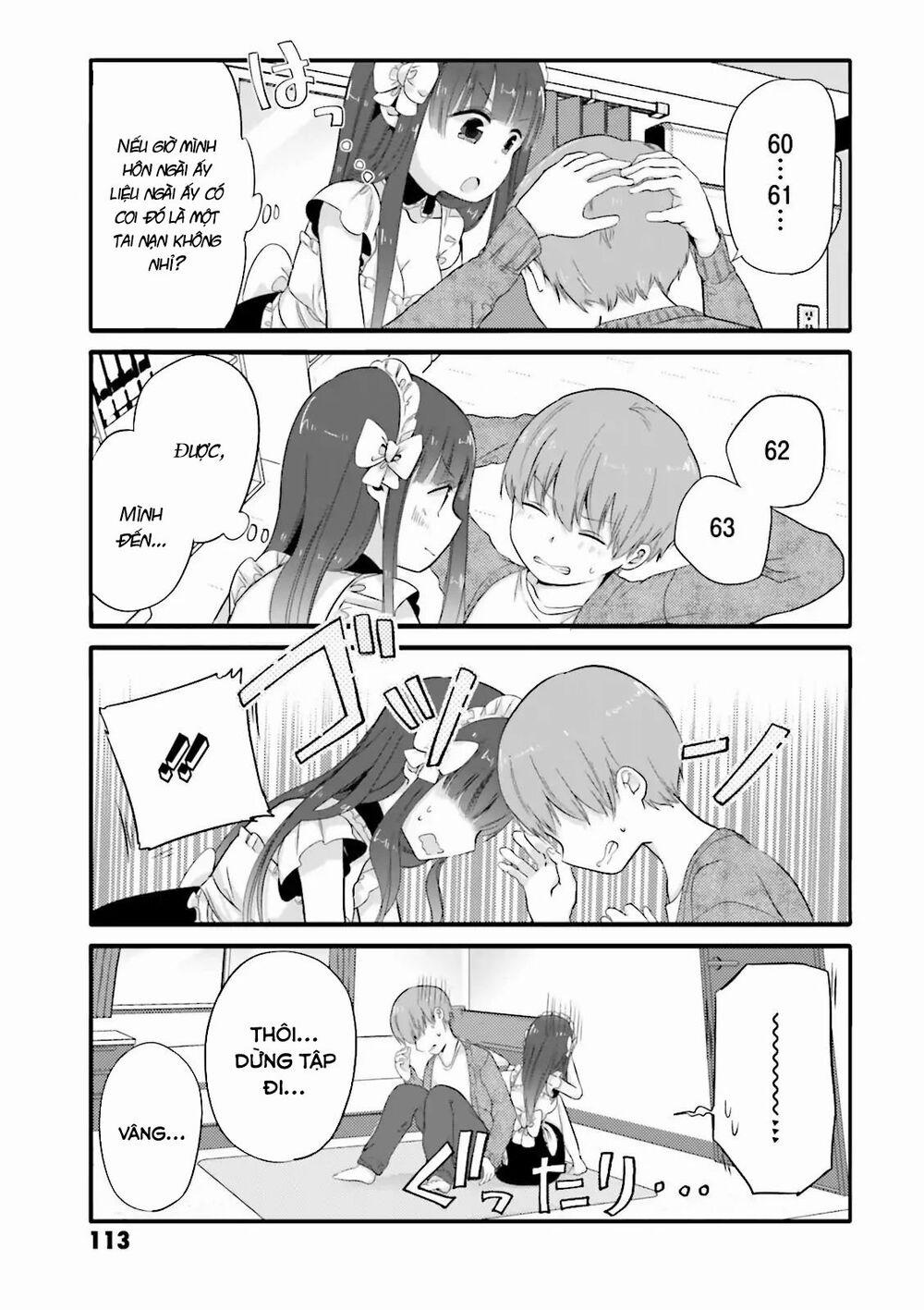 Uchi No Hentai Maid Ni Osowareteru 34 trang 9