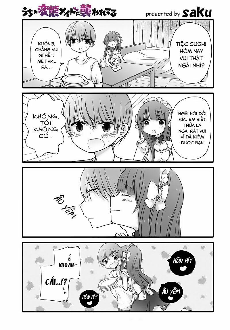 Uchi No Hentai Maid Ni Osowareteru 4 trang 1