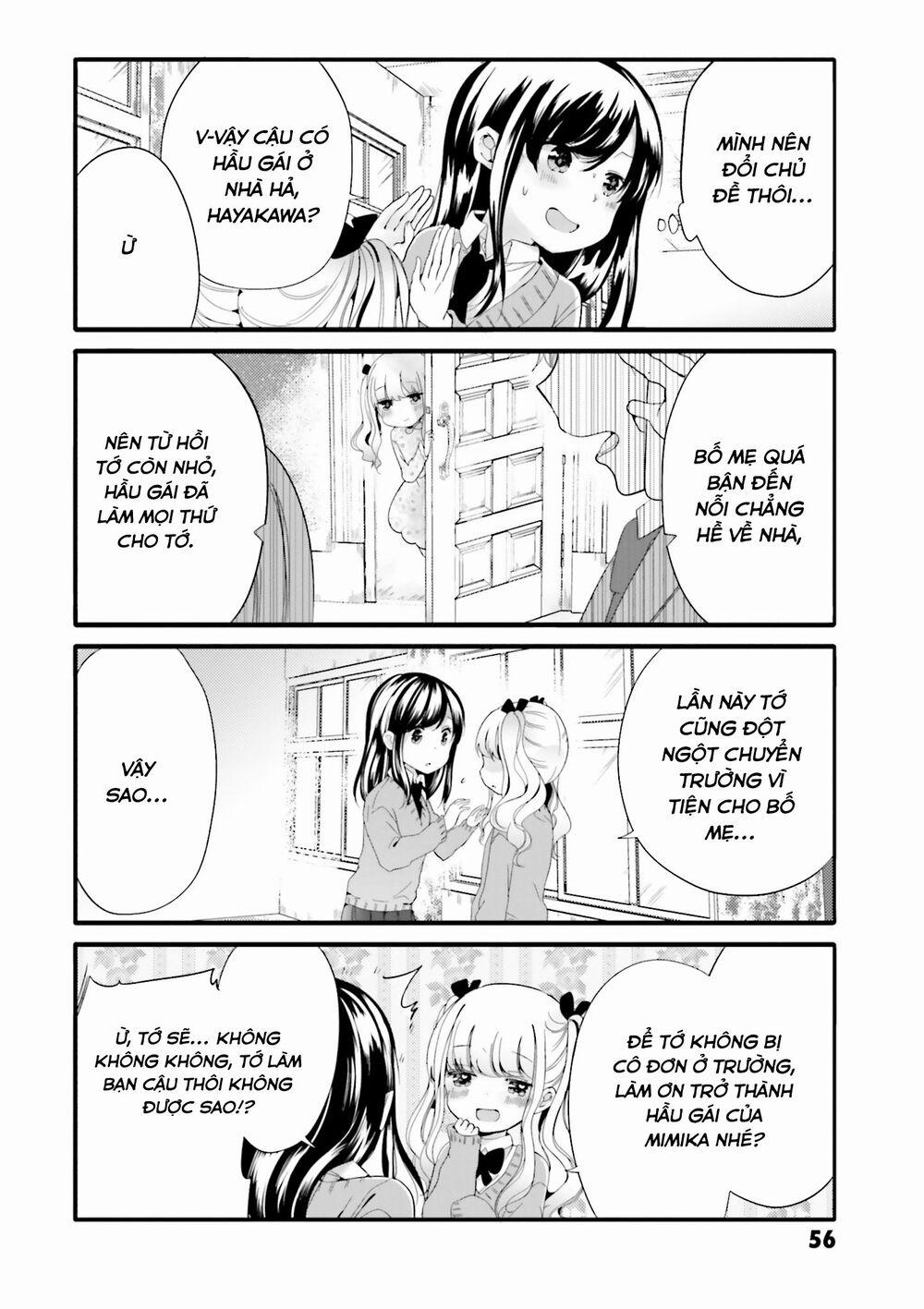 Uchi No Hentai Maid Ni Osowareteru 47 trang 8