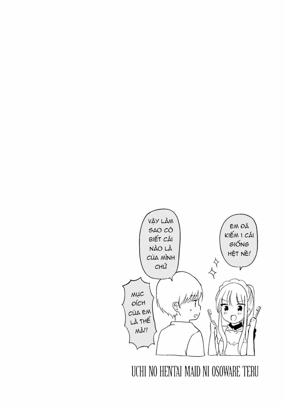 Uchi No Hentai Maid Ni Osowareteru 70 trang 9