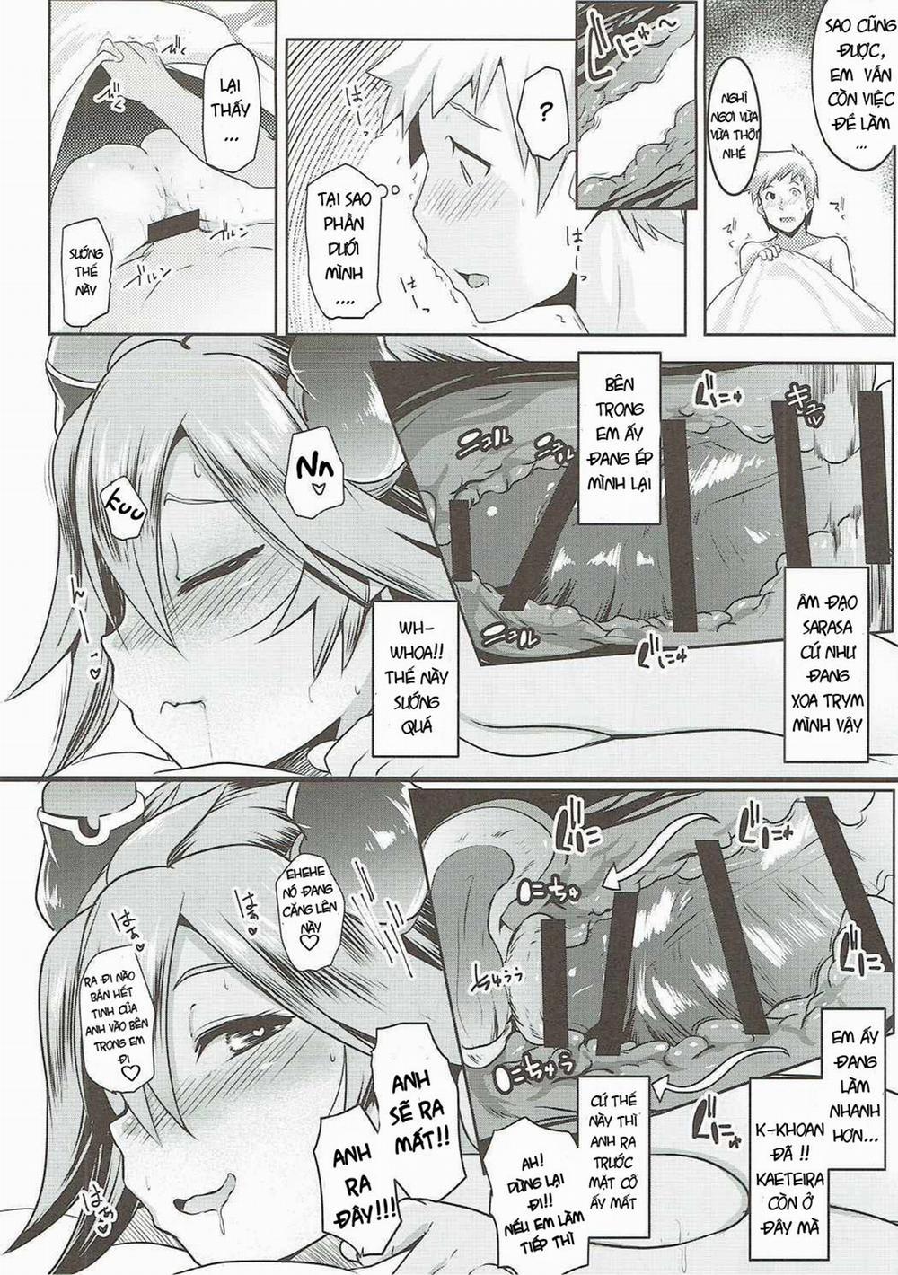 Uchi no Sarasa no Oppai ga Kininatte Shuuchuu Dekinai! (Granblue Fantasy) Oneshot trang 18
