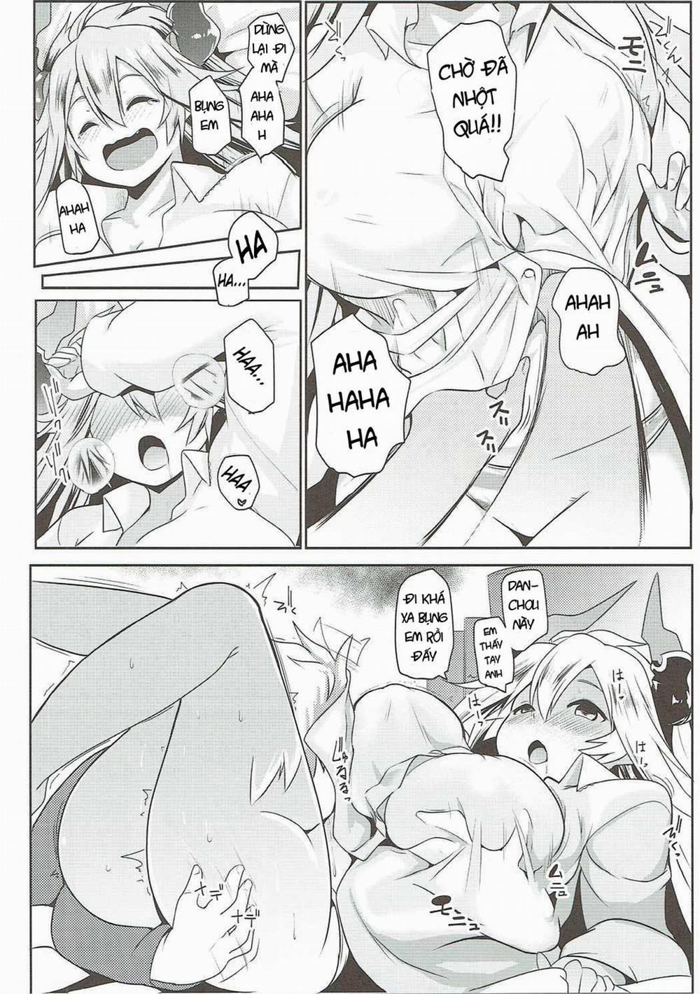 Uchi no Sarasa no Oppai ga Kininatte Shuuchuu Dekinai! (Granblue Fantasy) Oneshot trang 8
