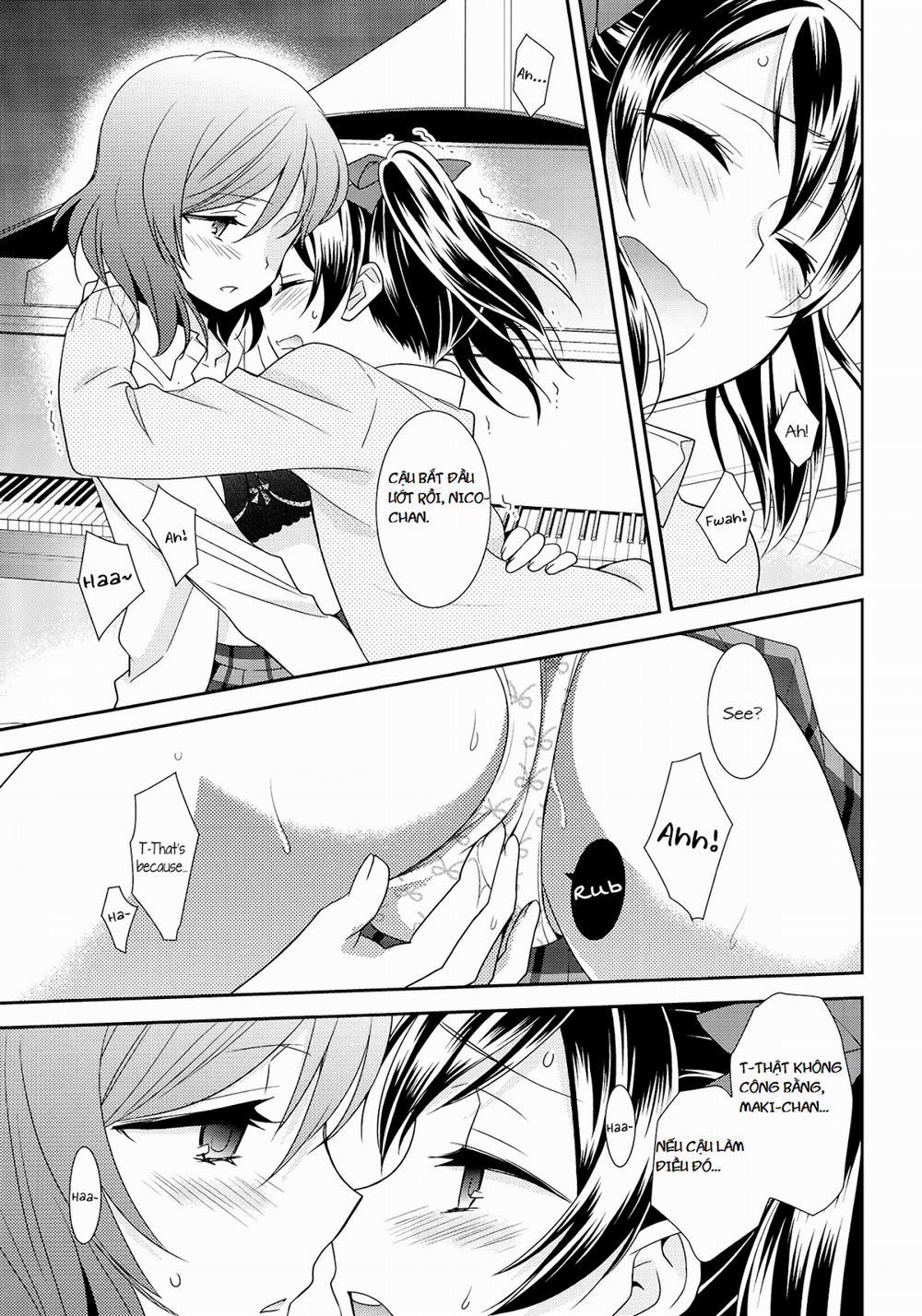 Uchuu No.1 Idol Nico-nii ga Choro Sugi Maki-chan ni Okoru no wa Atarimae desu. (Love Live!) Oneshot trang 12