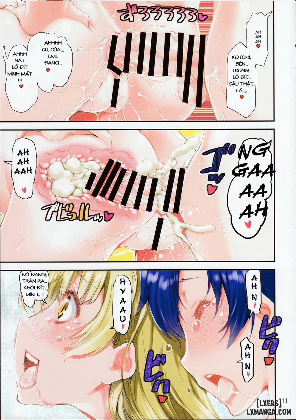 Umi-chan o Futari de Succhau Hon Oneshot trang 10
