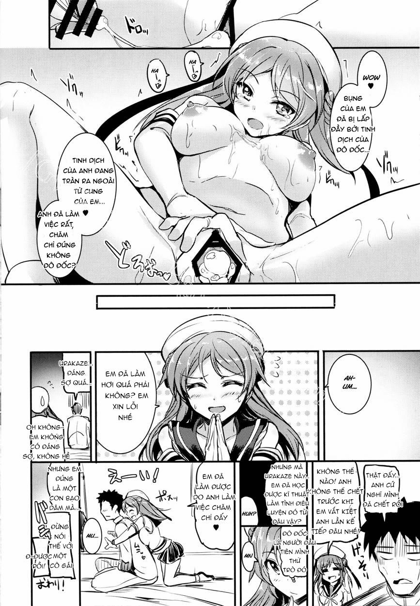 Urakaze-Chan Ni Shibori Toraretai! (Kantai Collection) Oneshot trang 23