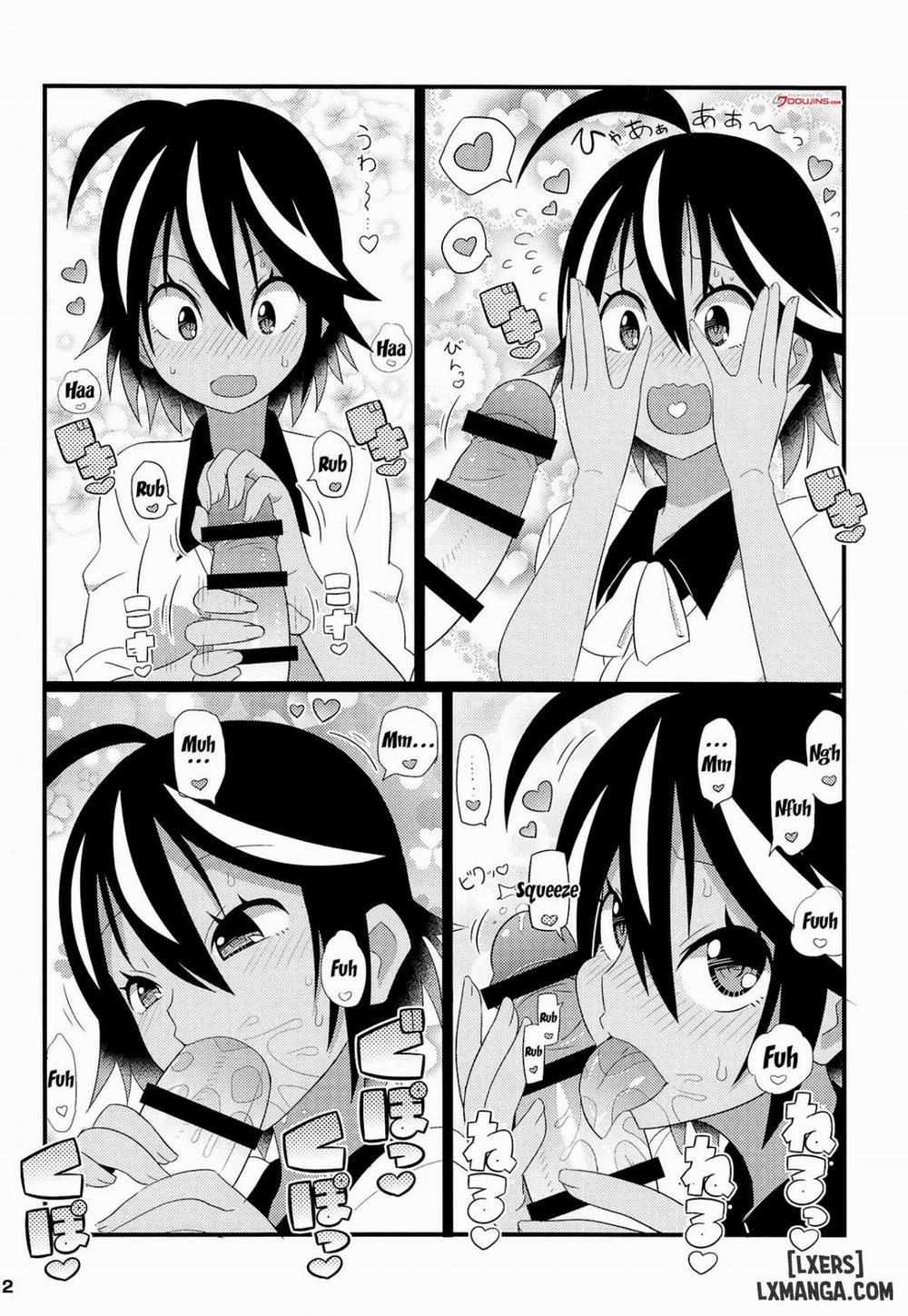 Uruka-chan to Fuminocchi o Aheraseru Hon Oneshot trang 4