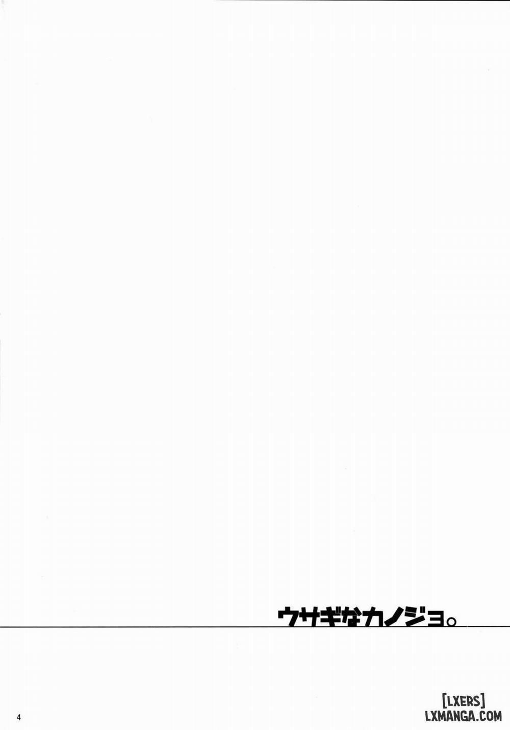 Usagi na Kanojo Oneshot trang 2