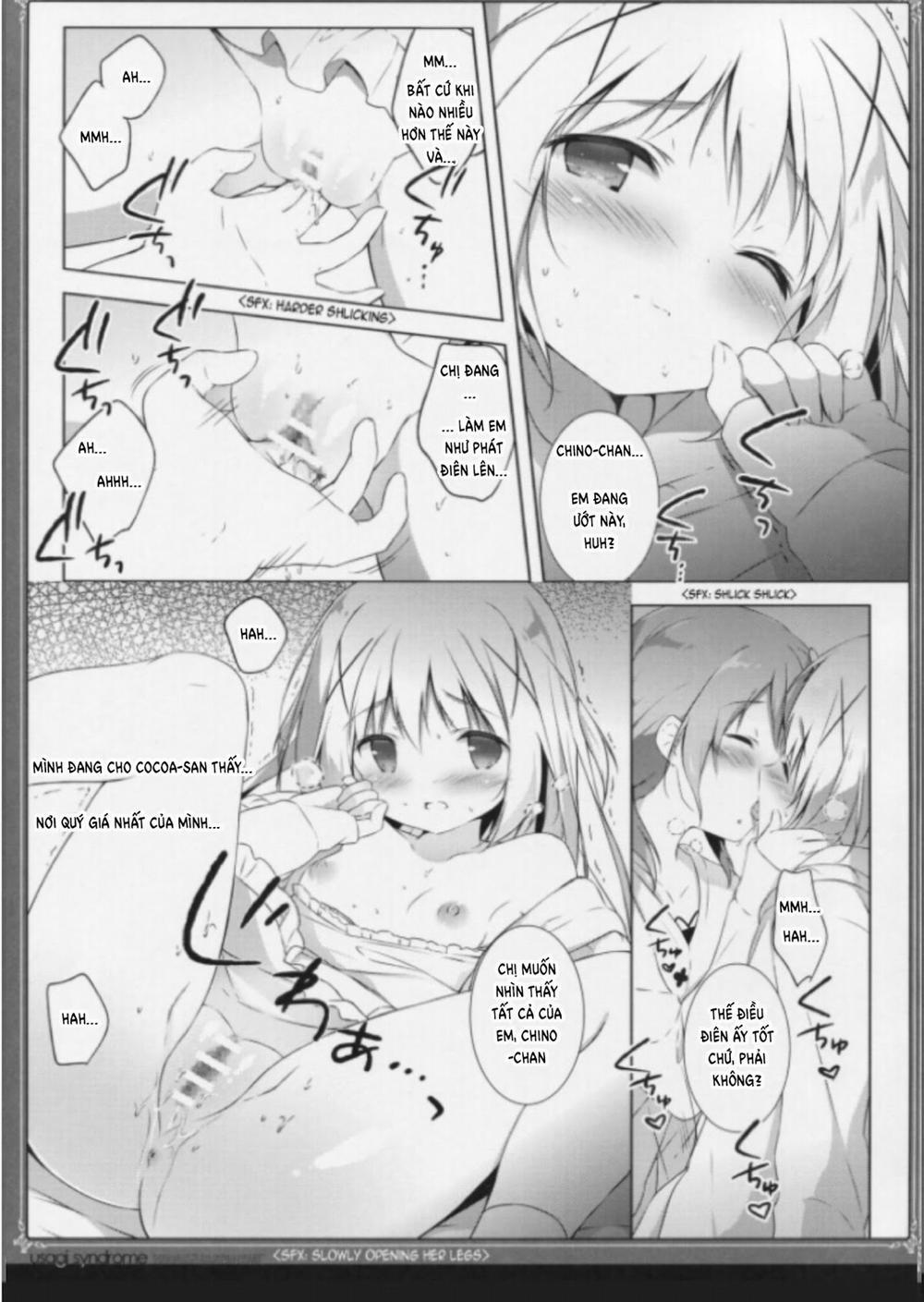 Usagi Syndrome 2 (Gochuumon Wa Usagi Desu Ka) Oneshot trang 17