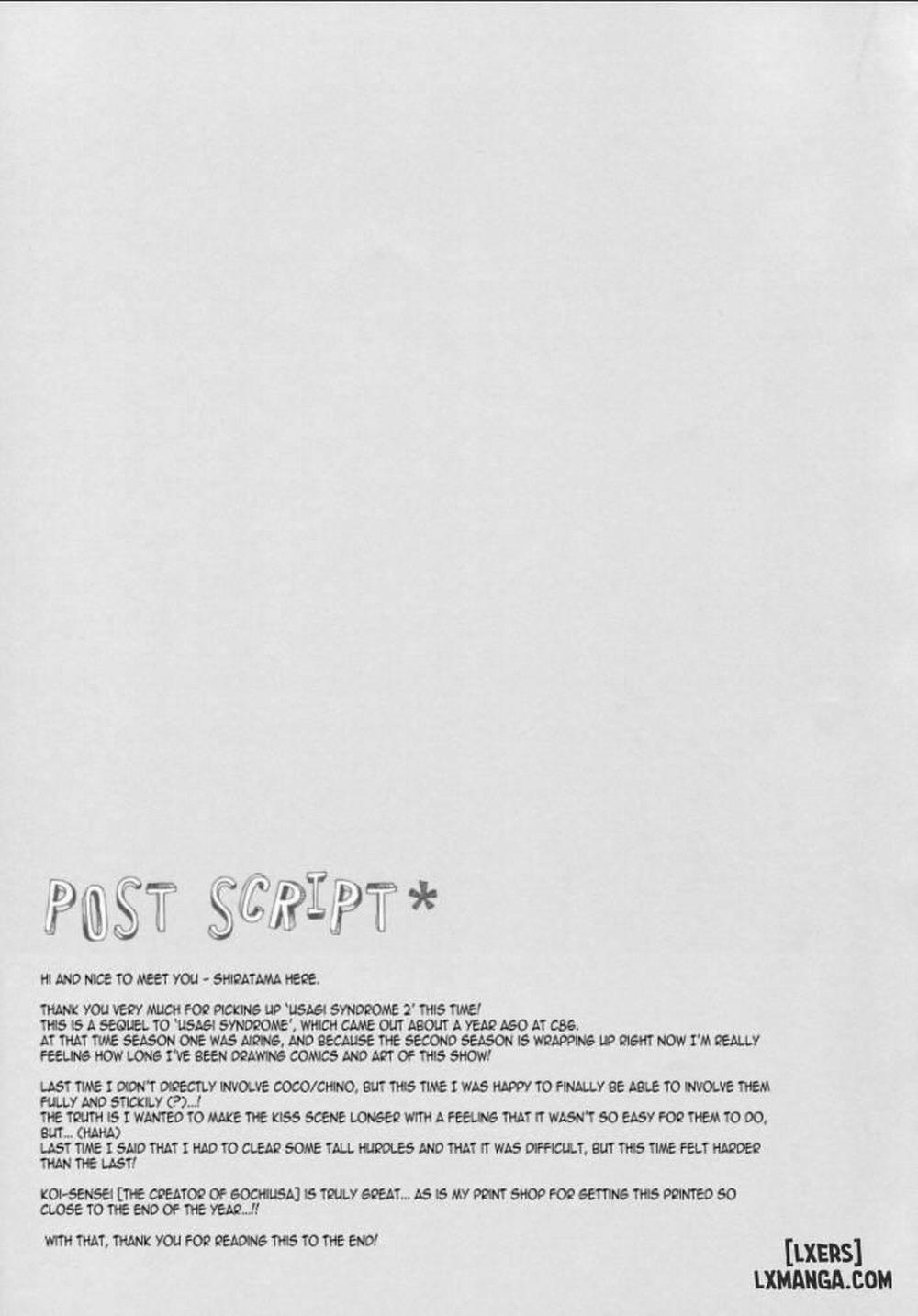 Usagi Syndrome 2 Oneshot trang 2