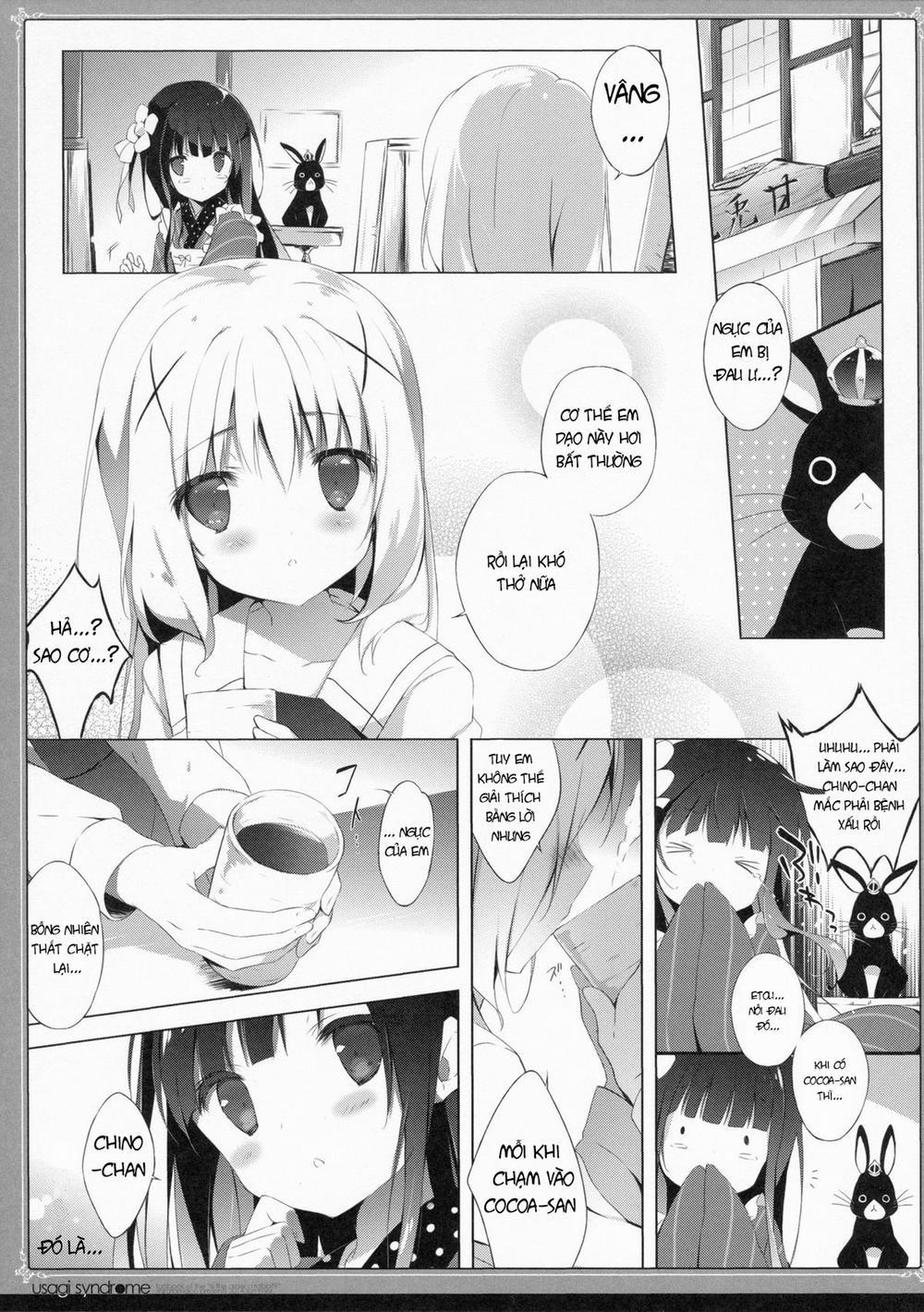 Usagi Syndrome (Gochuumon Wa Usagi Desu Ka) Oneshot trang 4