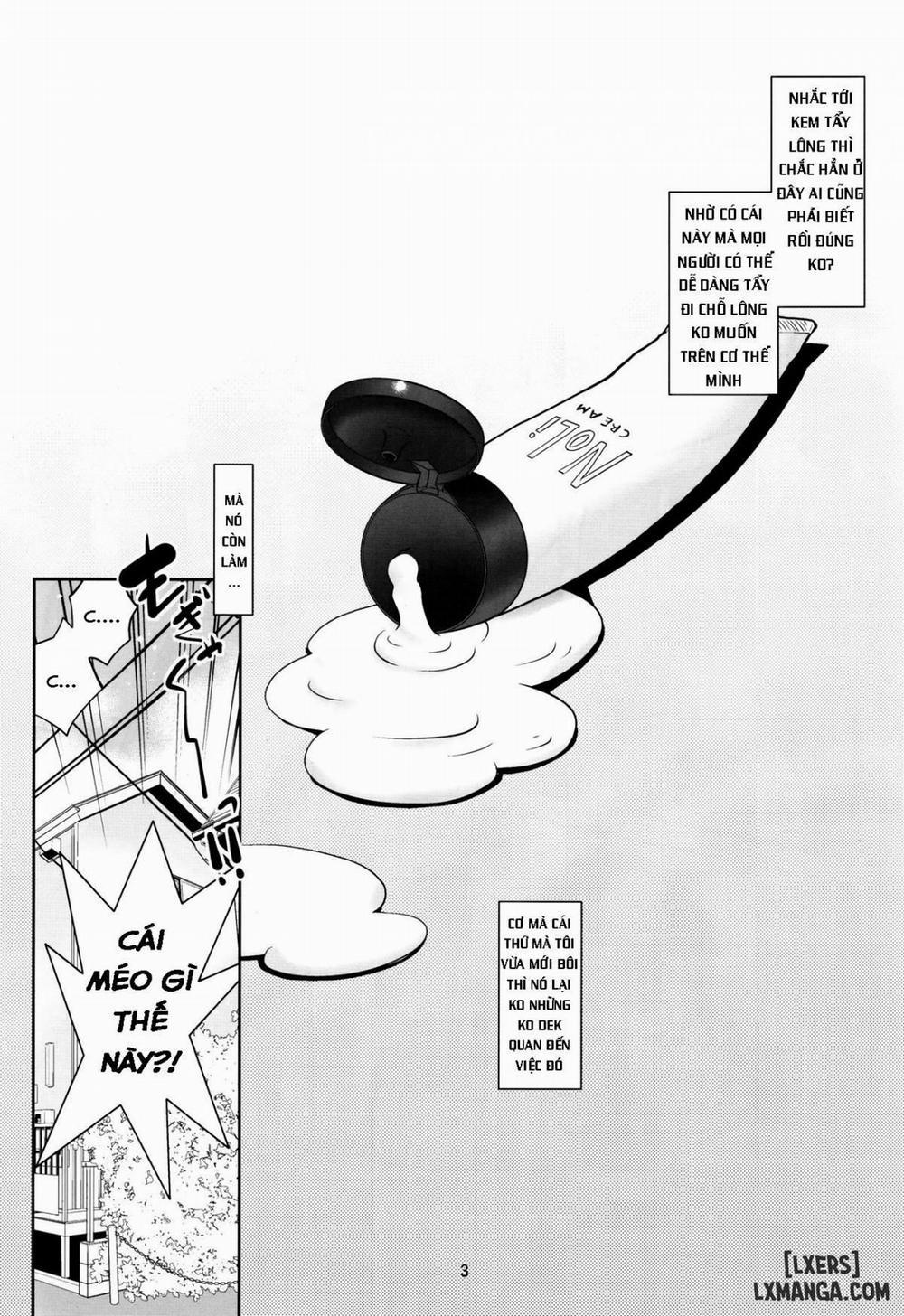 Use with caution!! Magical depilatory cream Oneshot trang 1