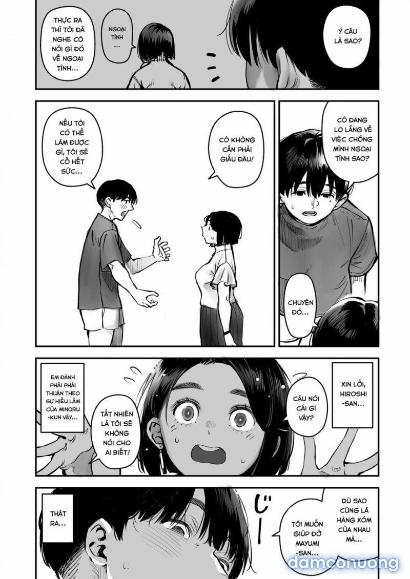 Uwaki Kounin Mayumi-san Seiyoku, Tsuyosugiru Kara Hoka no Otoko to Sex Shite!! 1 trang 12