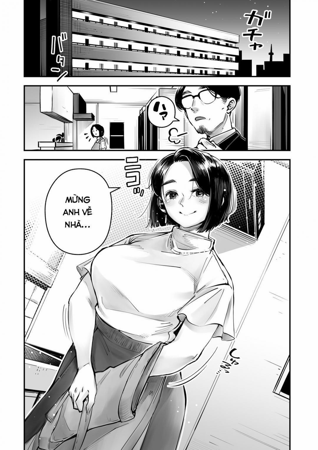 Uwaki Kounin Mayumi-san Seiyoku, Tsuyosugiru Kara Hoka no Otoko to Sex Shite!! Oneshot trang 1