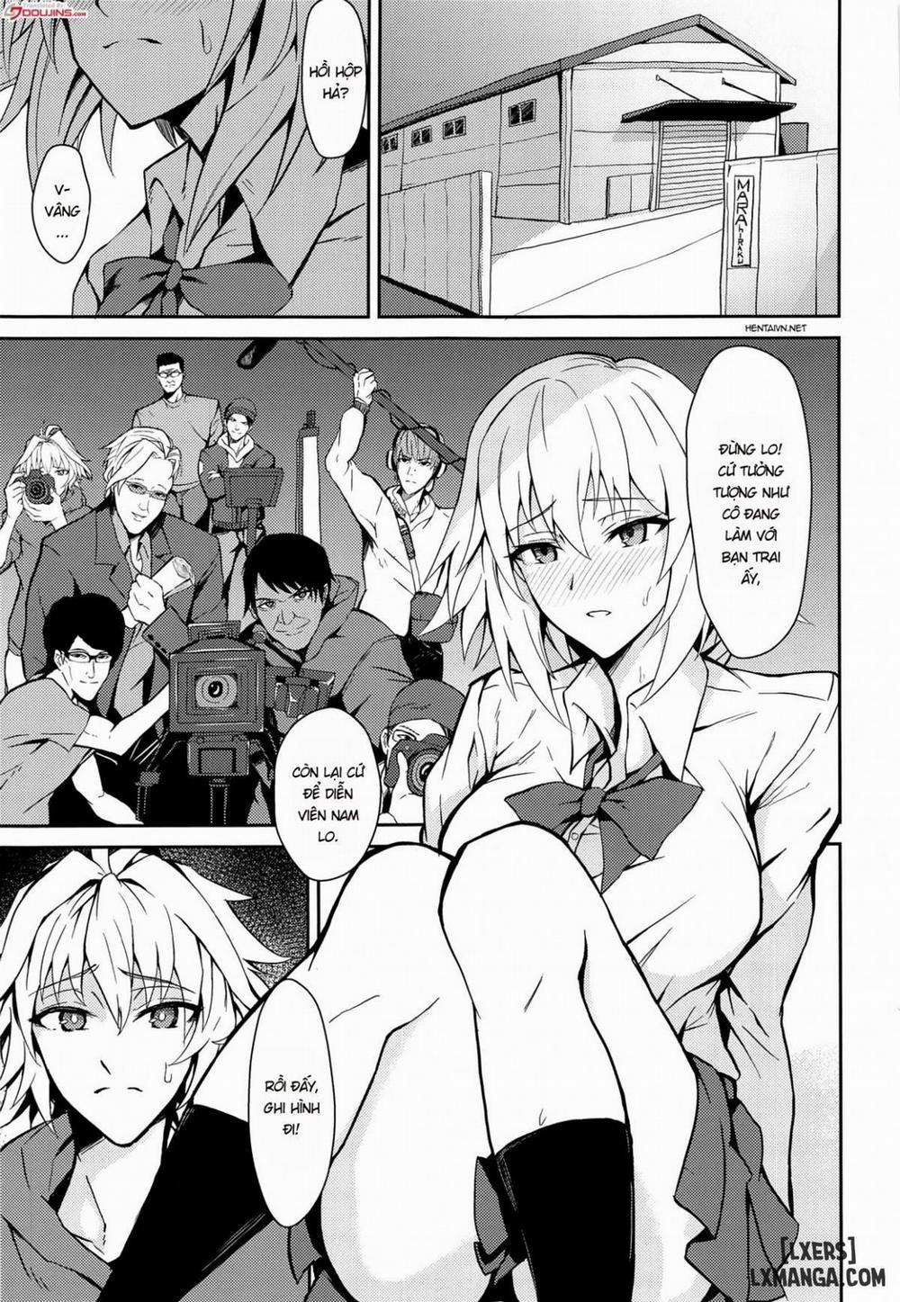 Uwasa no Bijin OL Jeanne d'Arc Gekiatsu Tennen Jiru Mashimashi Oneshot trang 1