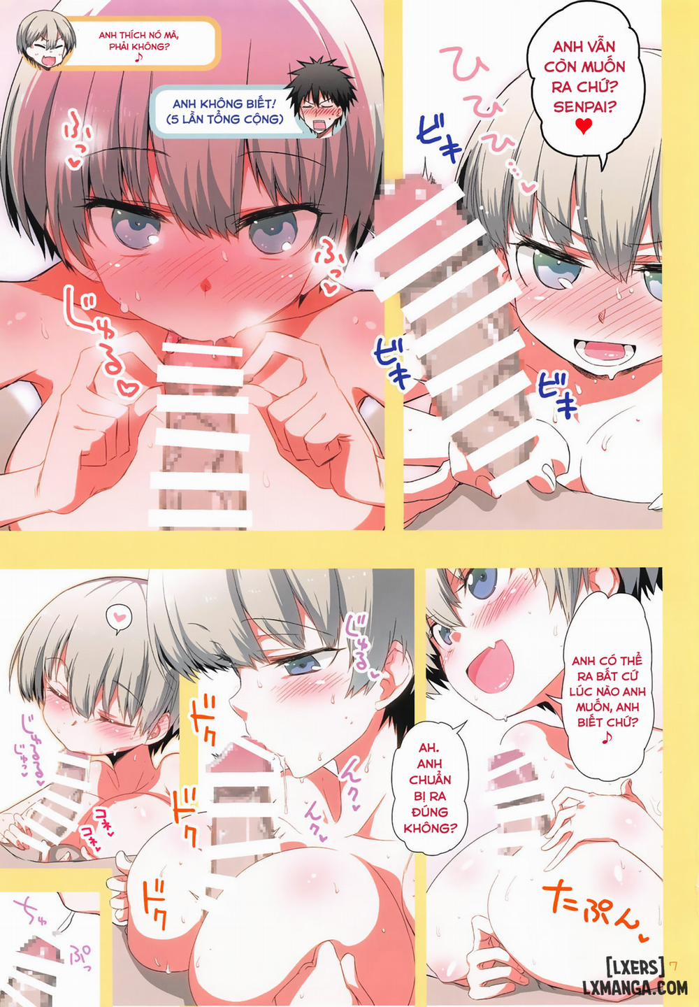 Uzaki-chan wa H Shitai! Oneshot trang 5
