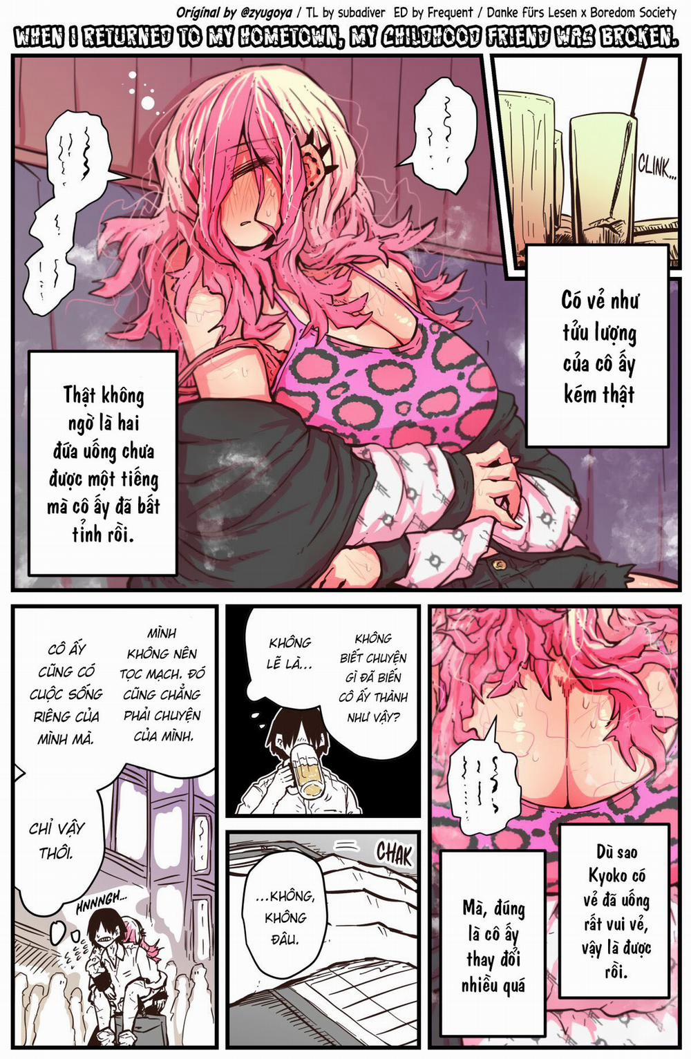 Về quê nhà, bạn thời thơ ấu của tôi quá khác lạ... 2 trang 19