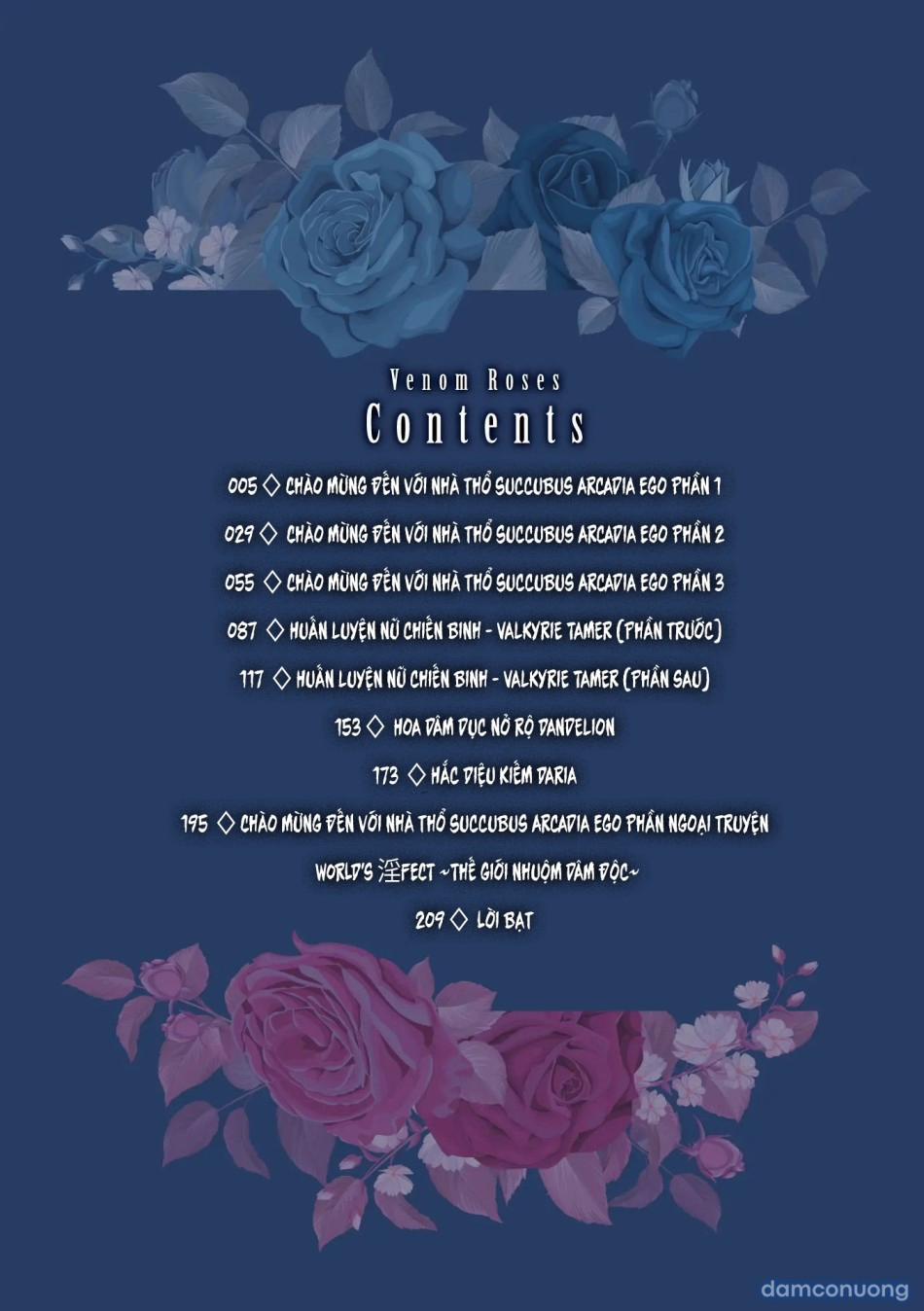 Venom Roses ~Kirei Na Bara Ni Wa Doku Ga Aru~ 2 trang 3