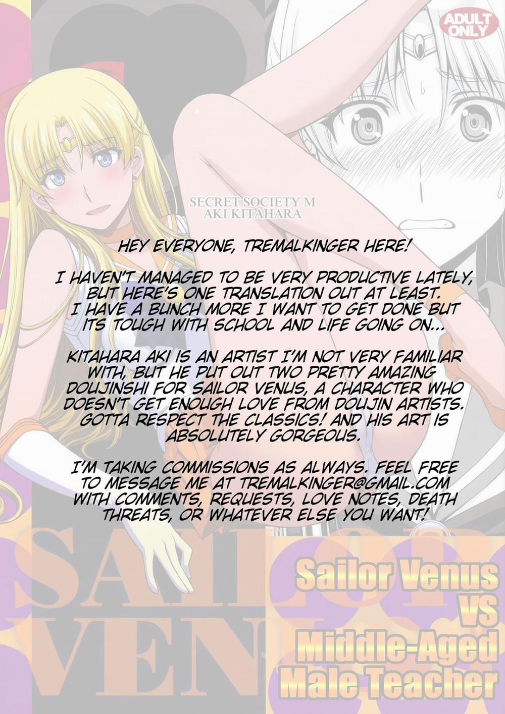 Venus VS Middle Aged Male Teacher (Sailor Moon) Oneshot trang 2