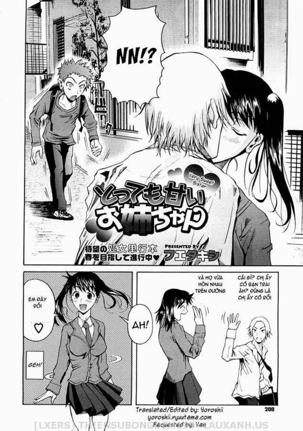Very Sweet Sister Oneshot trang 1