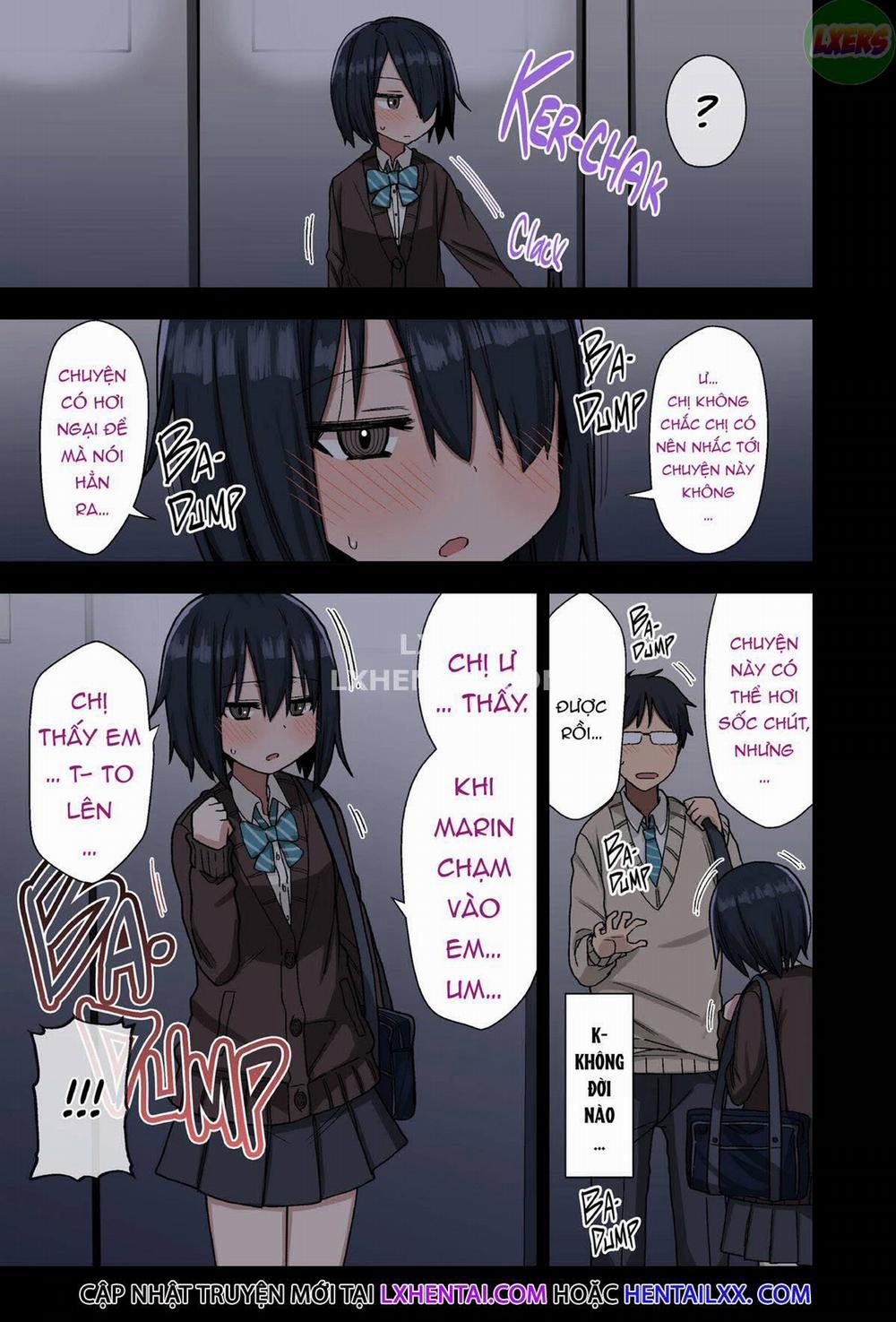 Vì senpai cho phép nên tôi đã làm chuyện đó với chị ấy 1 0 Full Color trang 10