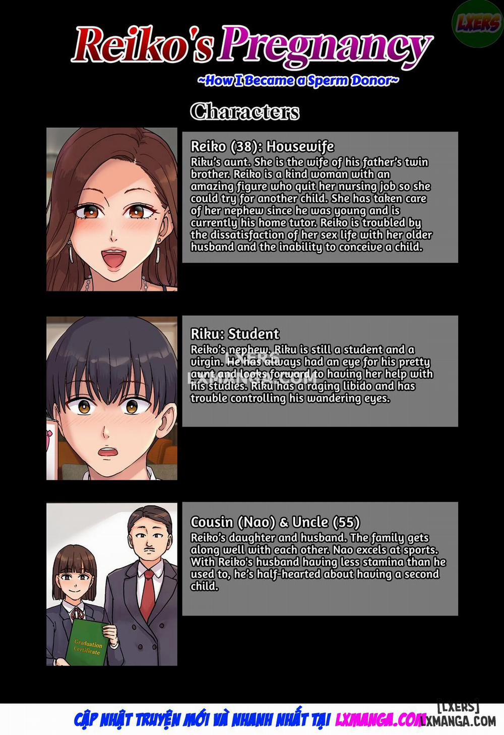 Việc Thụ Thai Của Reiko - Tôi Đã Trở Thành Nguồn Cung Cấp Tinh Dịch 1 trang 4