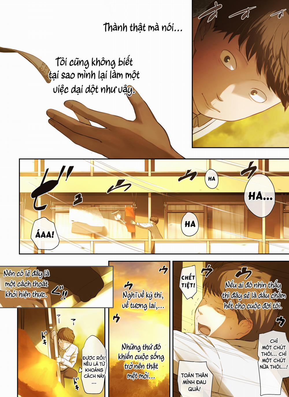 Viết nên cổ tích khi trộm đồ lót của chị gái nhà bên 1 trang 6