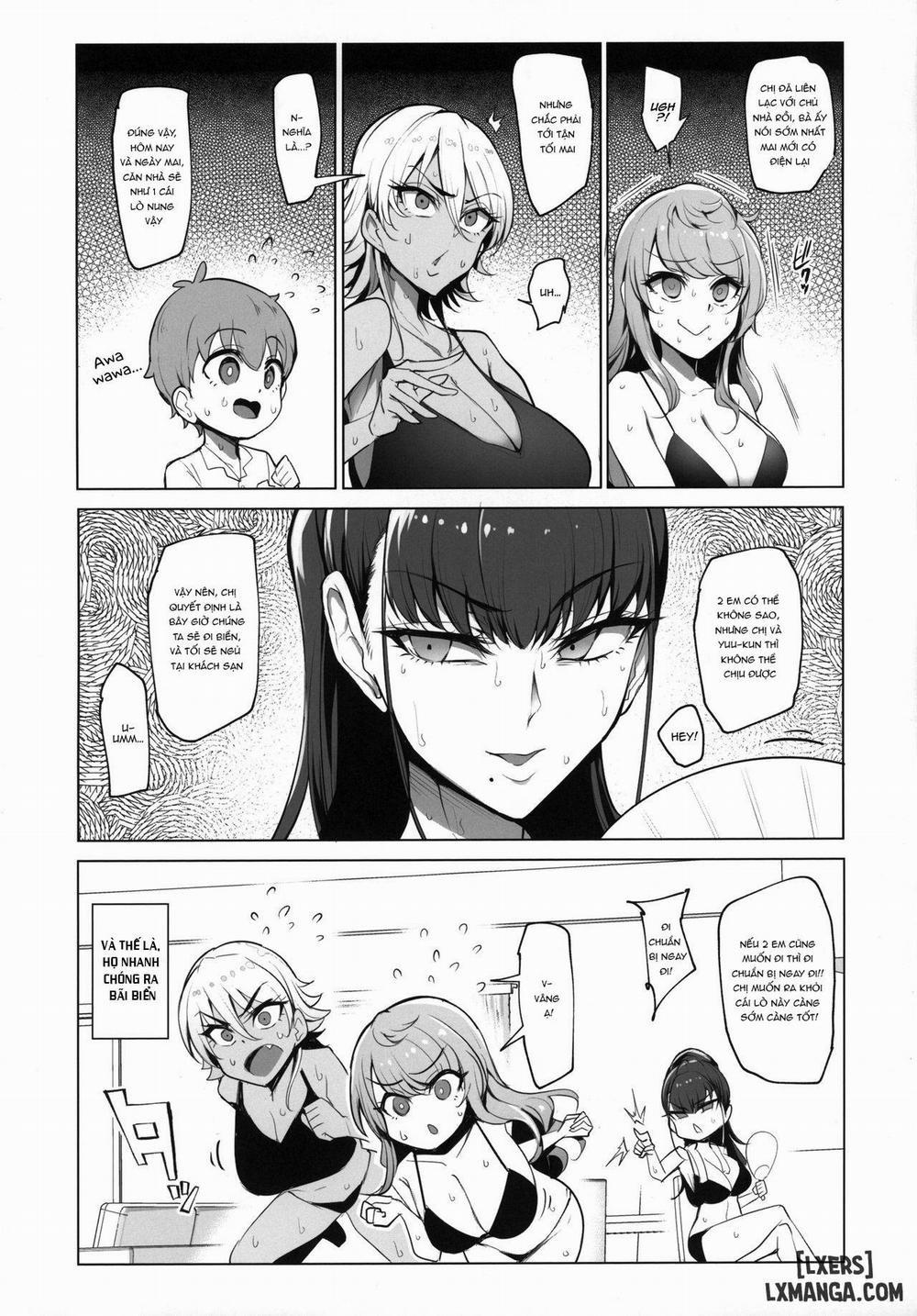 Visiting The Beach With The Lewd Gal Onee-Sans Oneshot trang 3