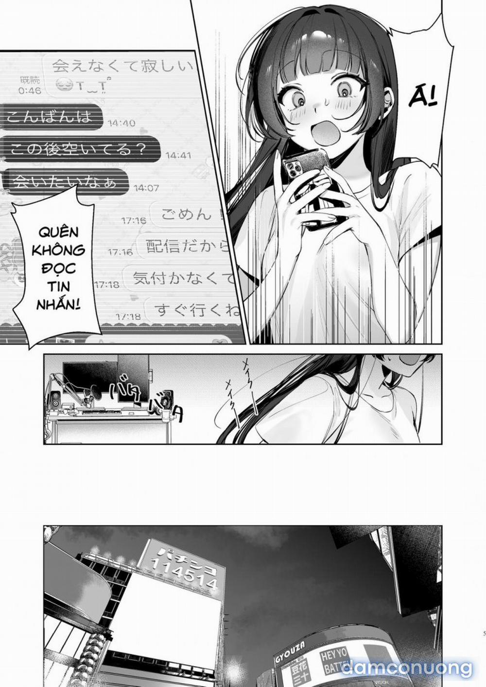 Vtuber na Kanojo, Zecchou Ecchi Nama Haishin 1 trang 4