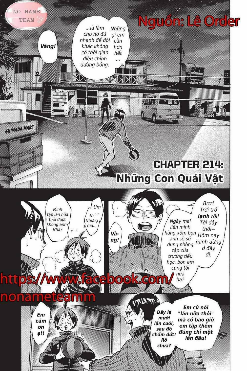Vua Bóng Chuyền 214 trang 1