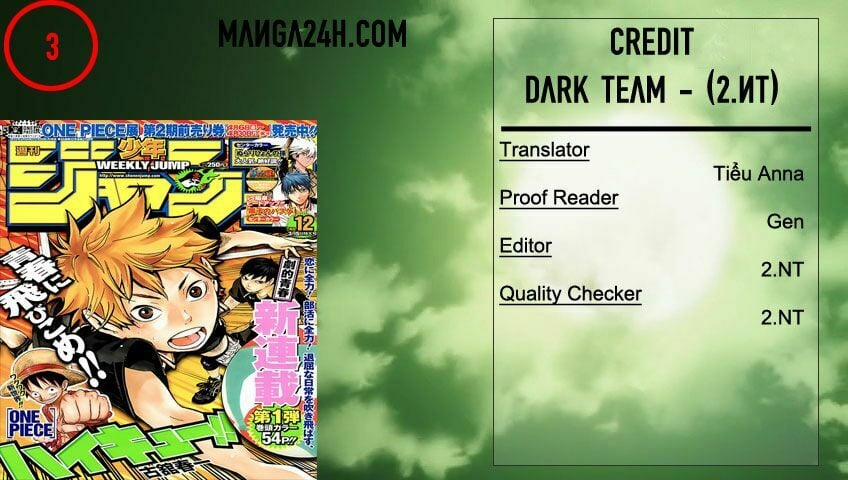 Vua Bóng Chuyền 3 trang 1