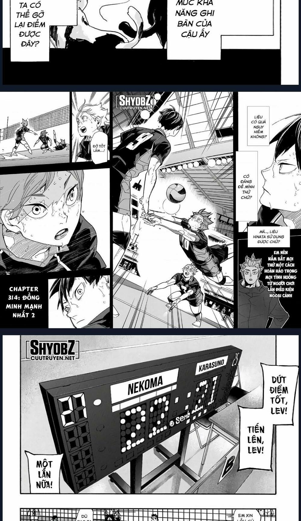 Vua Bóng Chuyền 314 trang 3