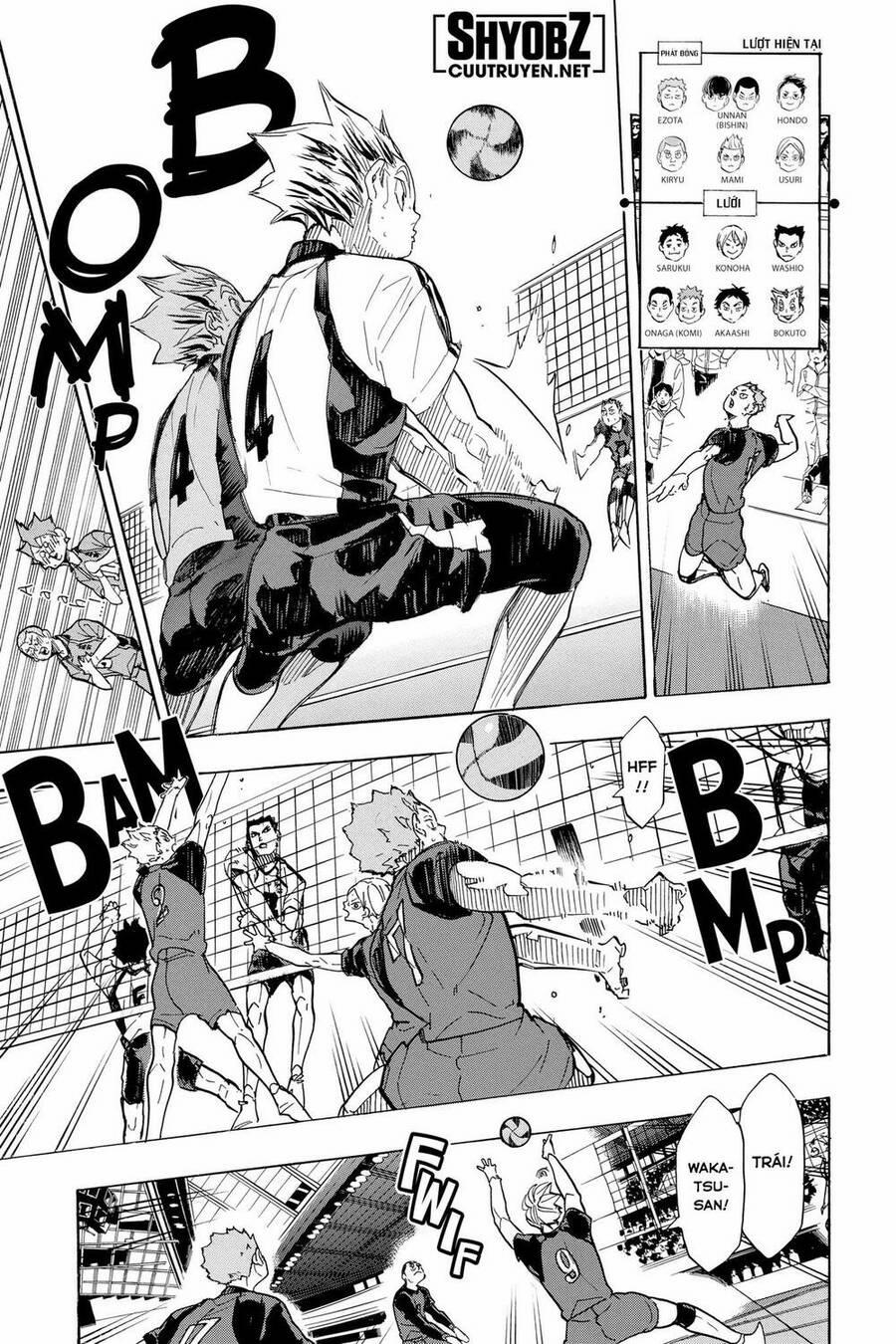 Vua Bóng Chuyền 332 trang 9