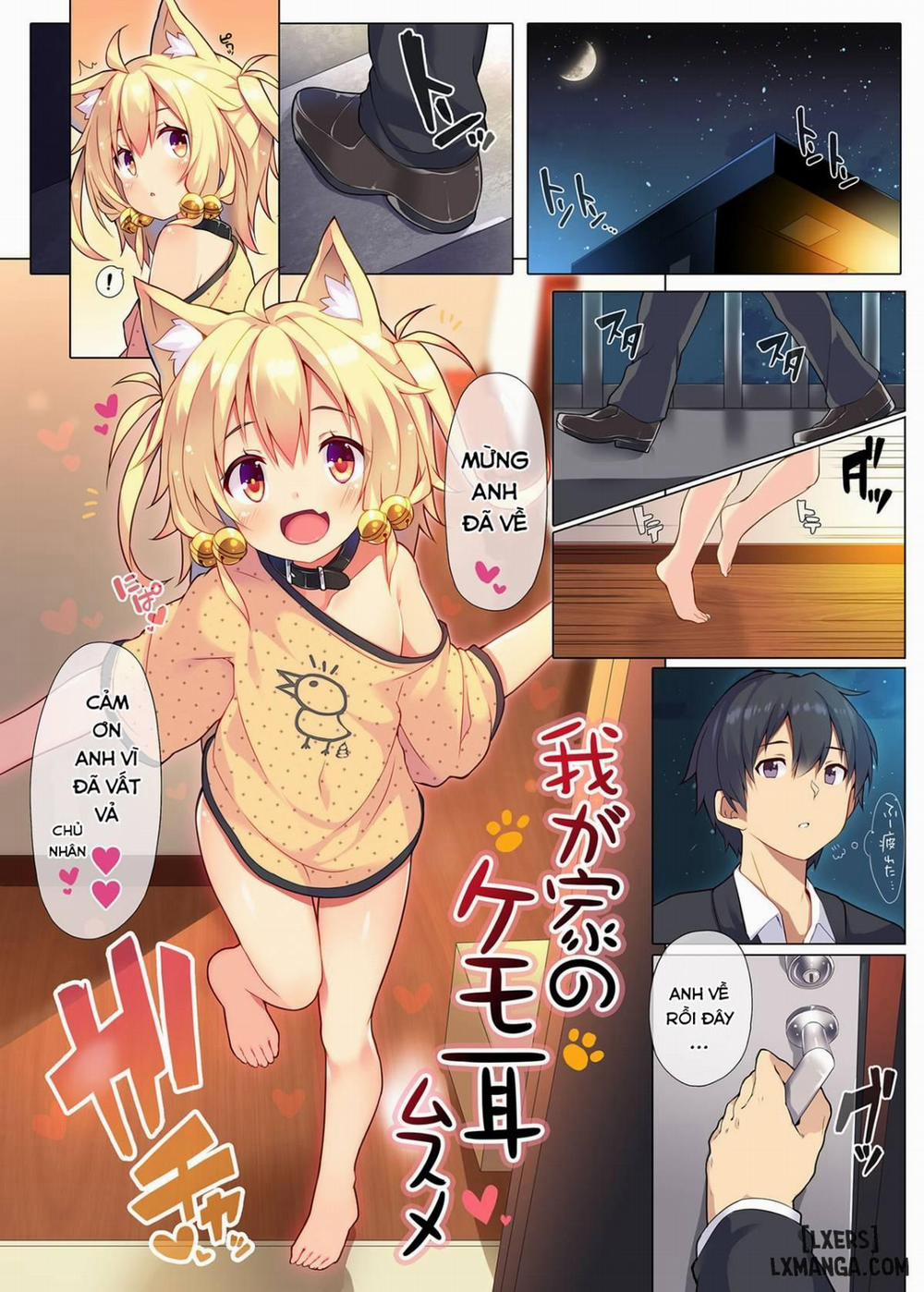 Wagaya no Kemo Mimi Musume Oneshot trang 2