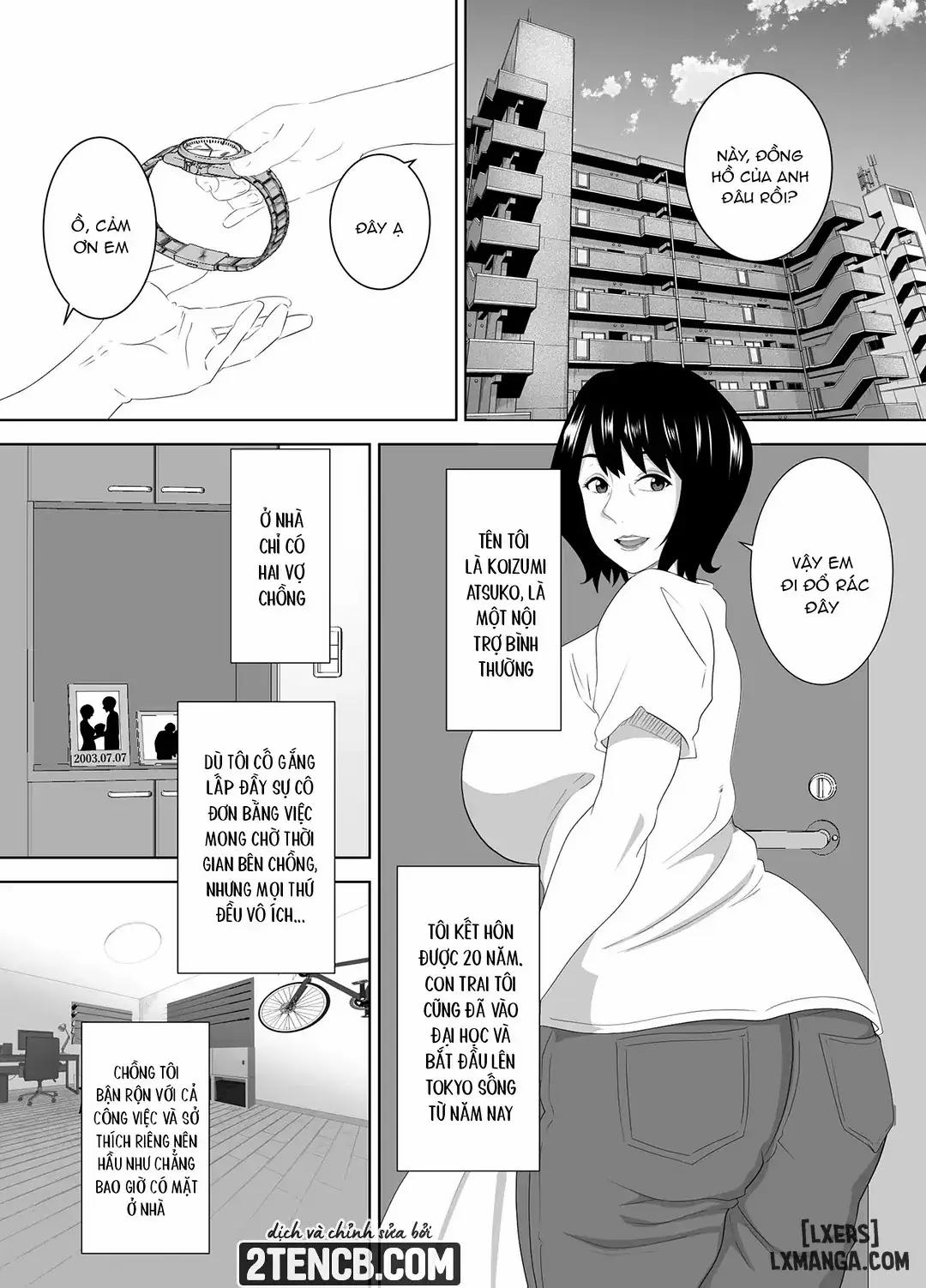 Wakai Kanrinin ni Otosareta Muchimuchi Hitozuma Jukujo 1 trang 3