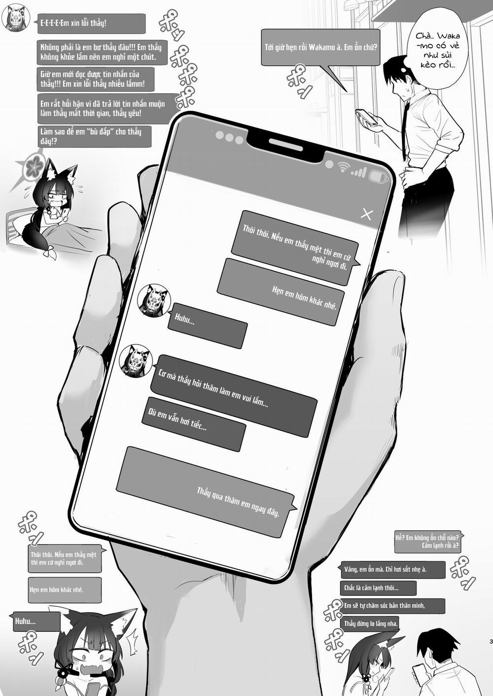 Wakamo À, Em Bị Cảm Rồi Kìa 1bawns trang 4