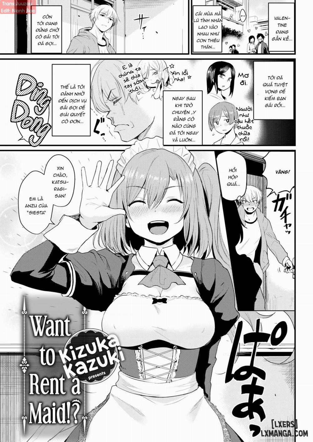 Want to Rent a Maid Oneshot trang 4