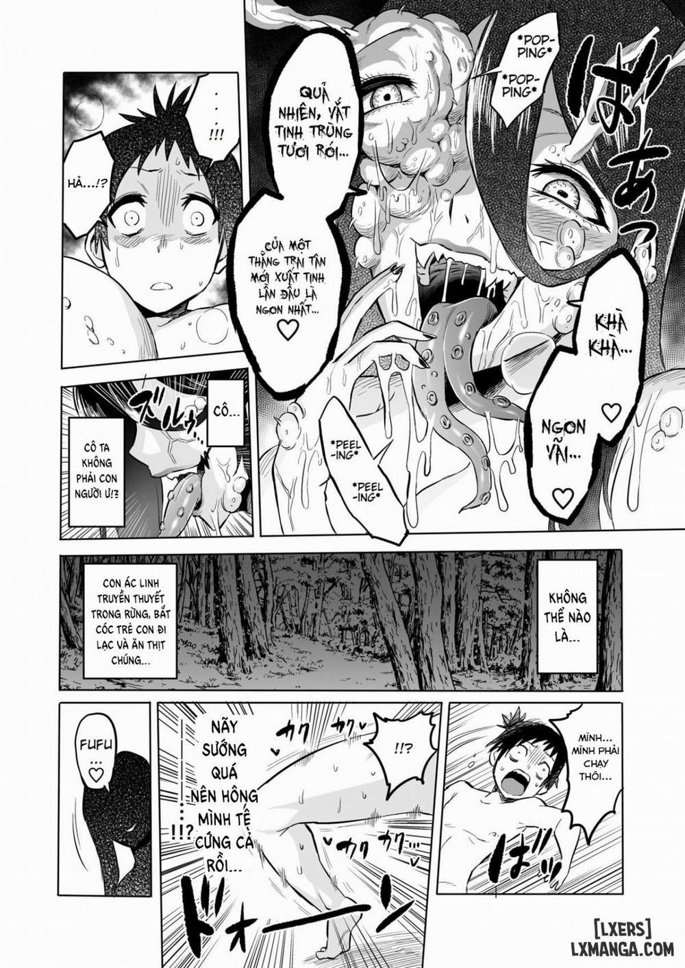 Warabe Kui ~Mori no Oku de Bijo Youkai ni Yuuwaku sarete Oneshot trang 11
