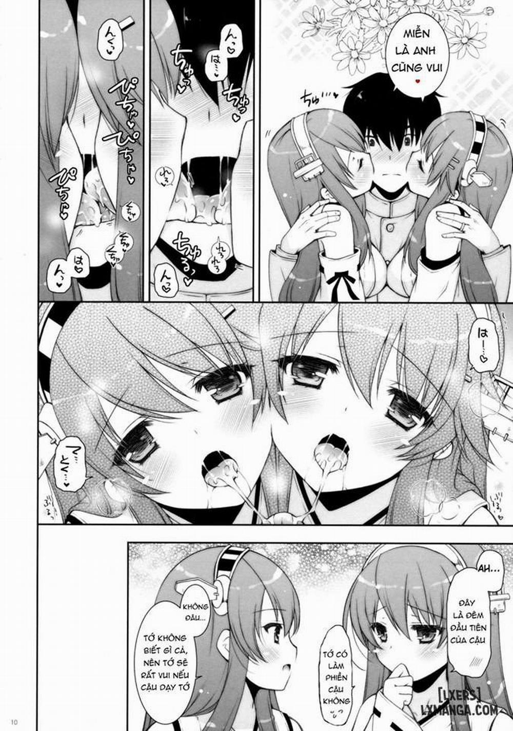 Ware, Haruna-tachi to Yasen ni Totsunyuu su Oneshot trang 8