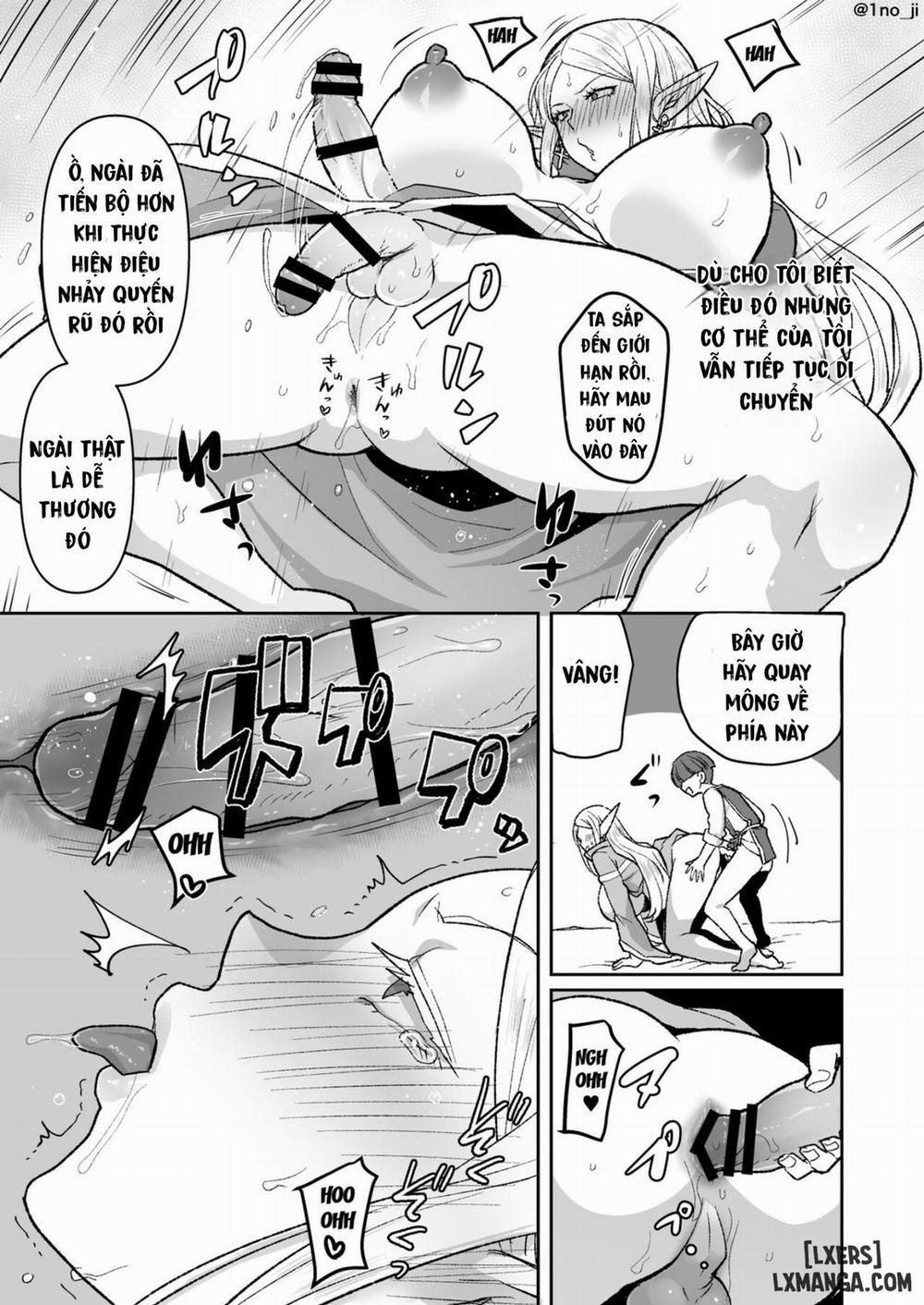 Warui Elf o Shemale ni Shite Kaishin saseru Hanashi / Making An Evil Elf Repent By Turning Her Into A Shemale With Magic Oneshot trang 18