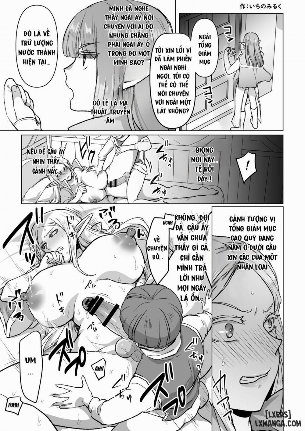 Warui Elf o Shemale ni Shite Kaishin saseru Hanashi / Making An Evil Elf Repent By Turning Her Into A Shemale With Magic Oneshot trang 24