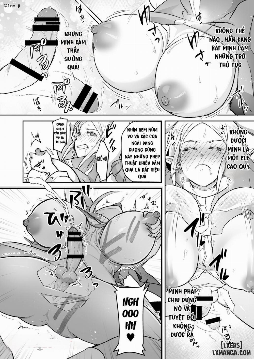 Warui Elf o Shemale ni Shite Kaishin saseru Hanashi / Making An Evil Elf Repent By Turning Her Into A Shemale With Magic Oneshot trang 5