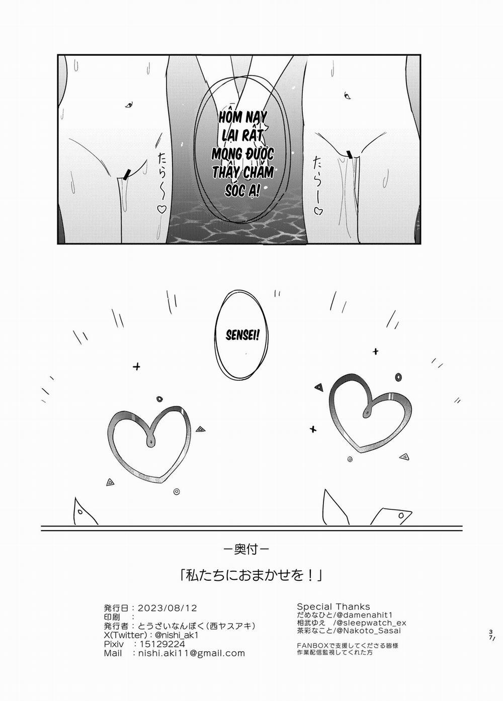 Watashi-tachi ni Omakase o! Oneshot nứng trang 35