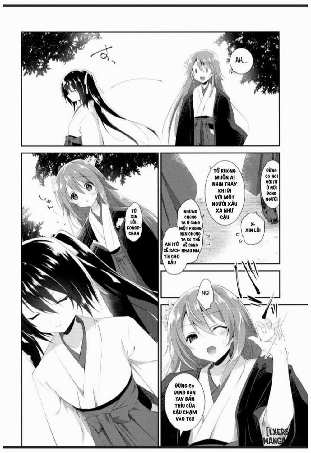 Watashi to Kanojo to Ai to Yoku Oneshot trang 3