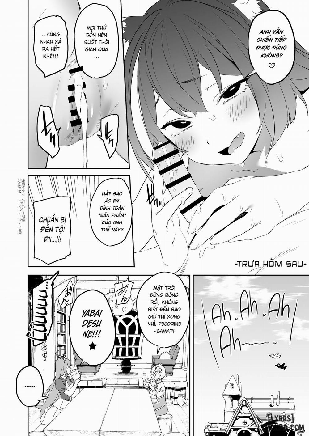 Weak Pussy Kyaru-chan and Weak Dick Kishi-kun Oneshot trang 20