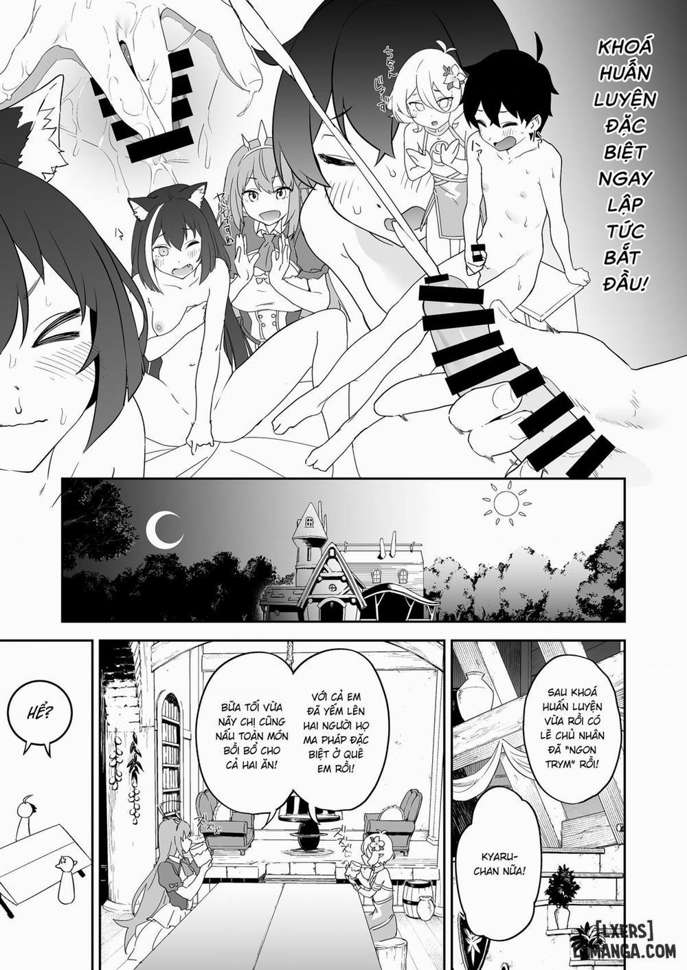 Weak Pussy Kyaru-chan and Weak Dick Kishi-kun Oneshot trang 3