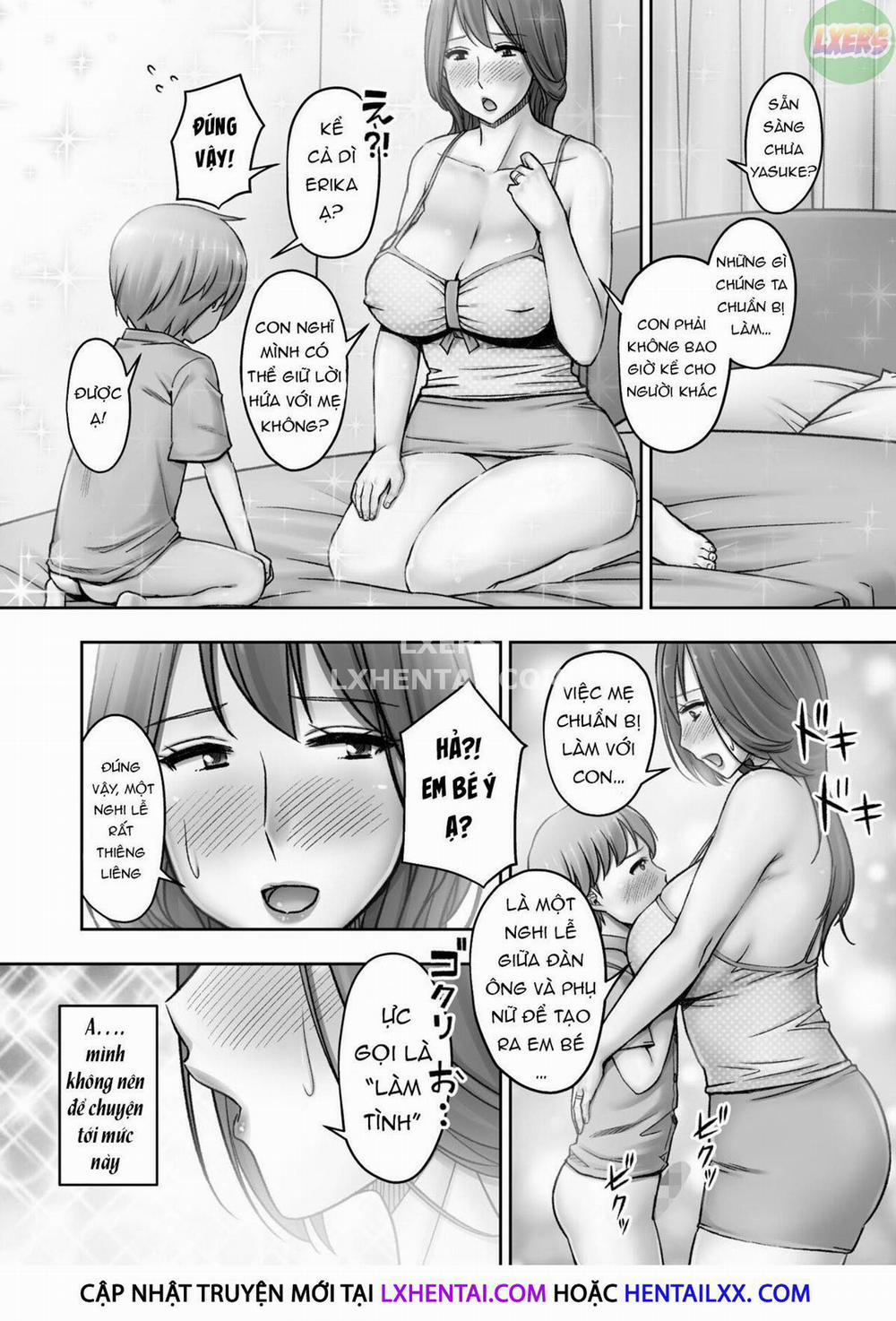 Well-mannered mother's indecent sex education Oneshot trang 25