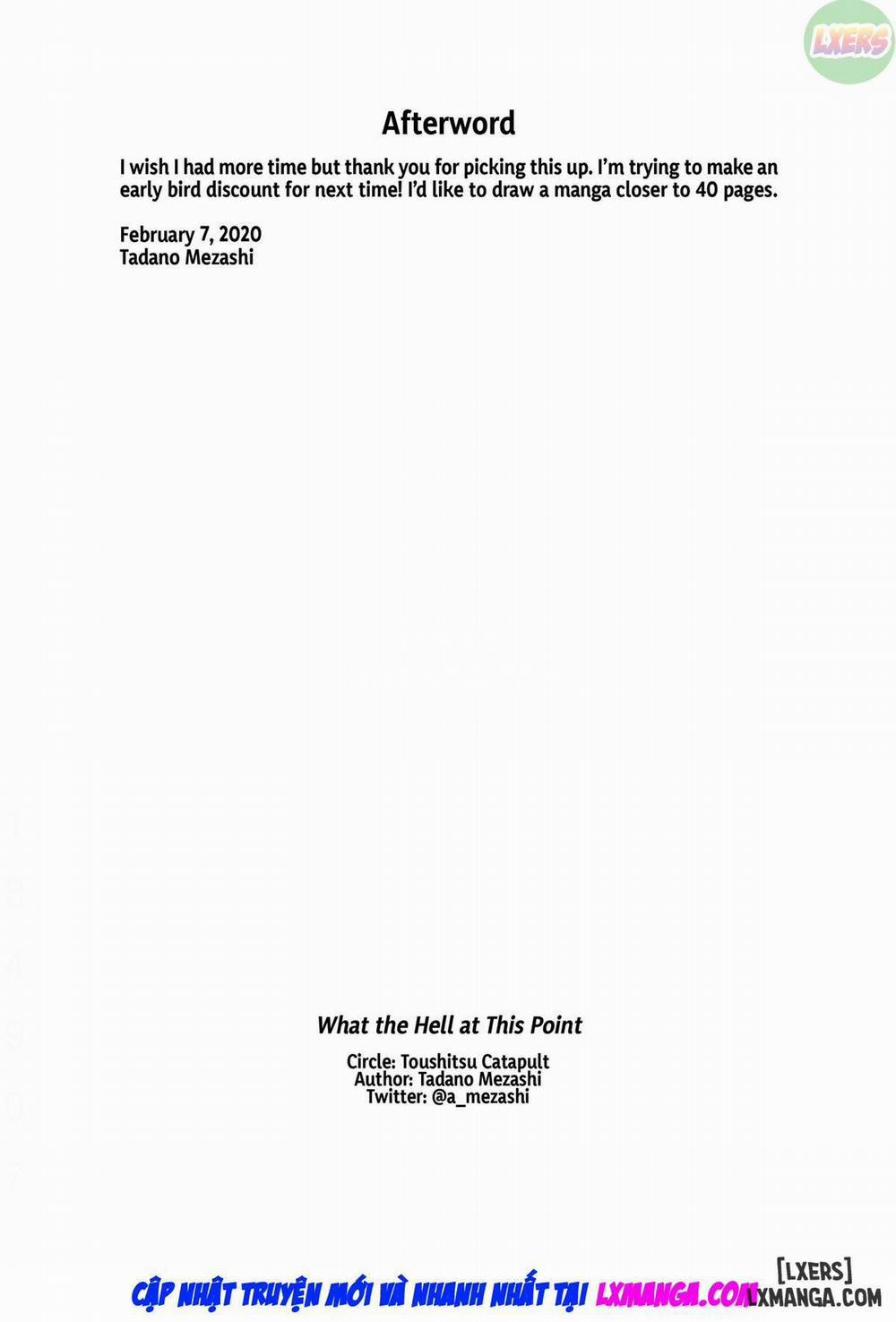 What the Hell at this Point Oneshot trang 23