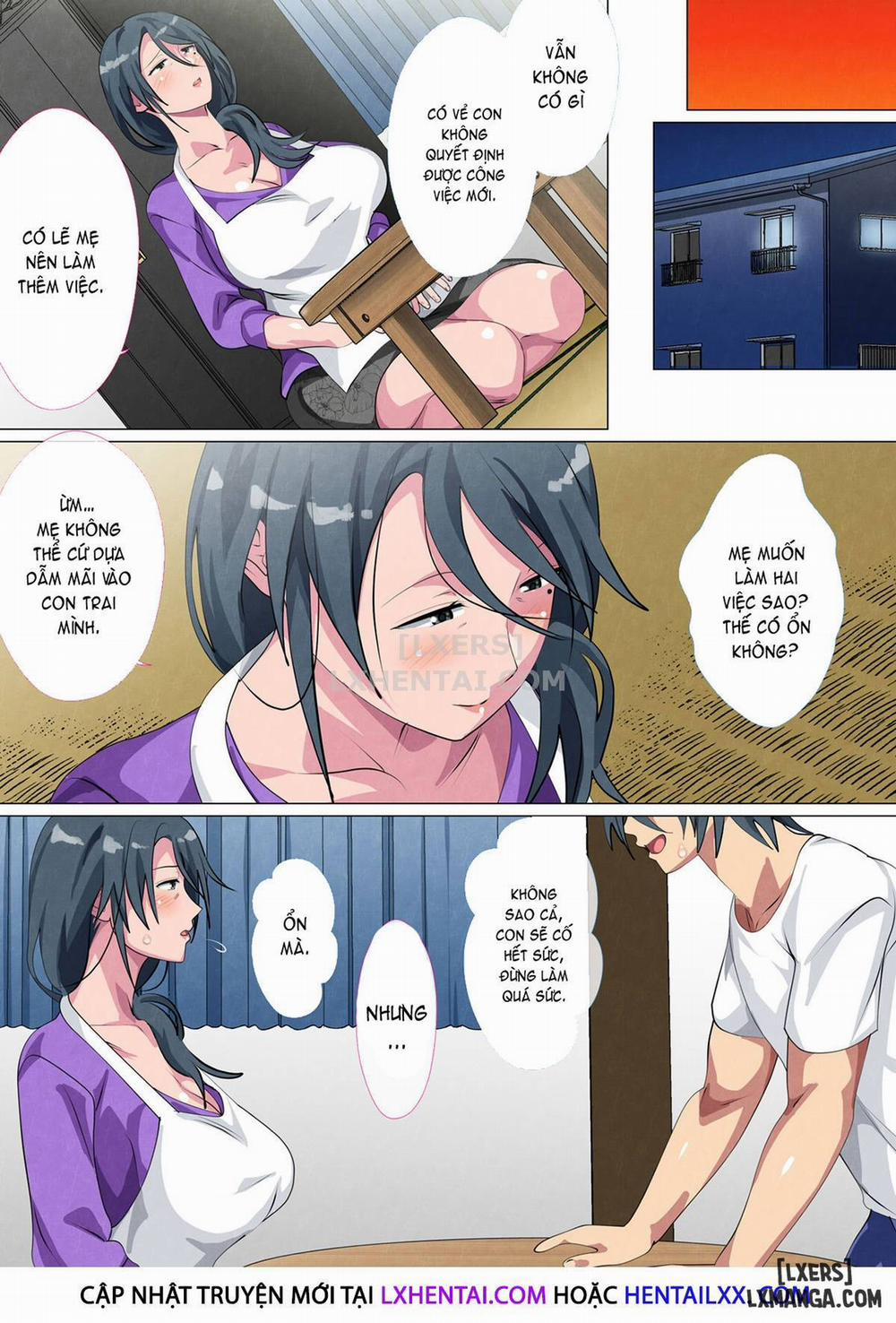 Widowed Mother Sayoko ~Record of a Copulation of a Mother and Son Living in a Small Room Oneshot trang 61