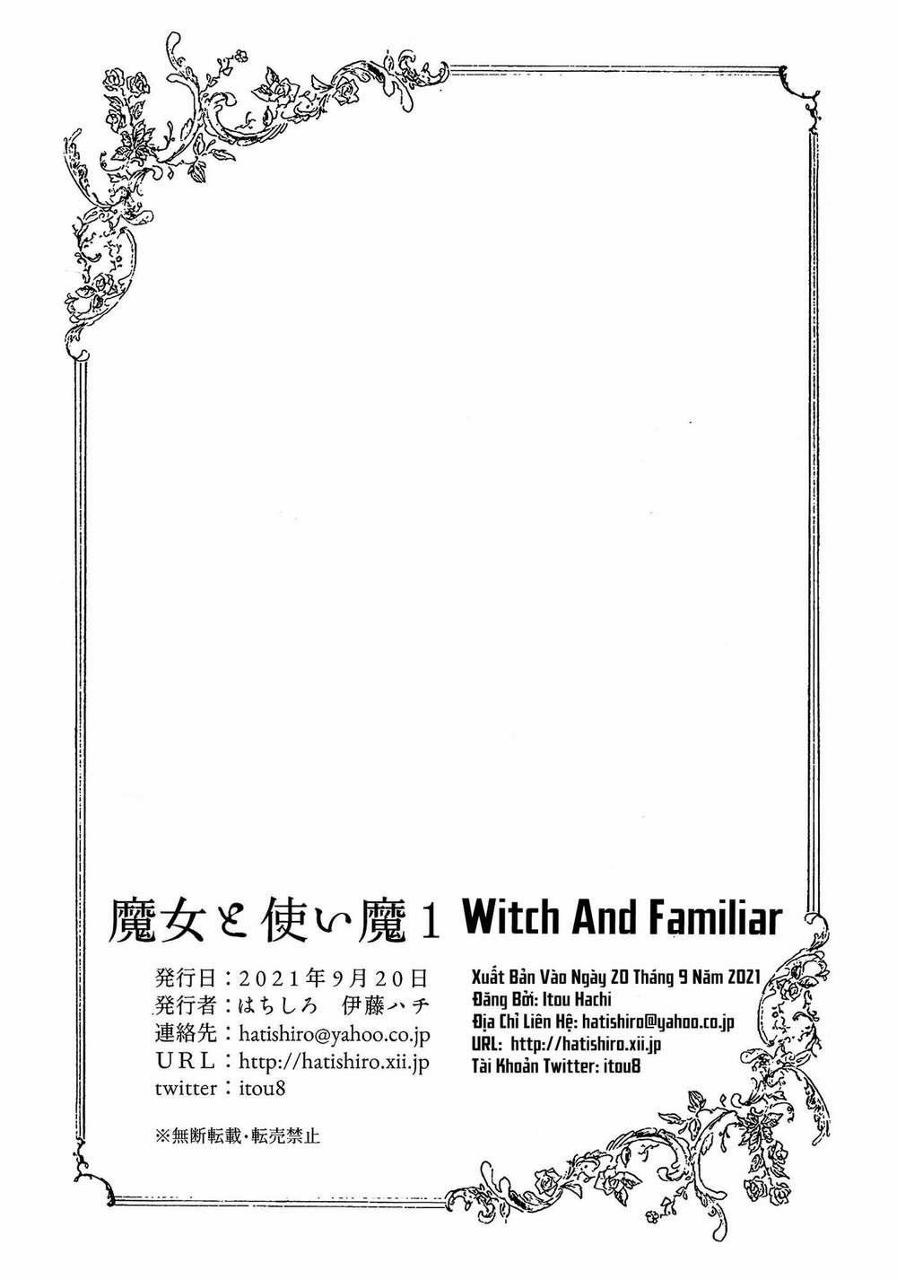 Witch And Familiar 1 trang 27